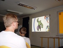 Publiczne czytanie komiksów w KBP