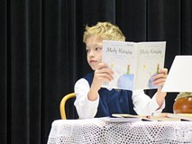 Uczestnik powiatowego konkursu 