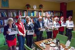 „Opowieść wigilijna” w Bibliotece Publicznej Miasta i Gminy Polanów