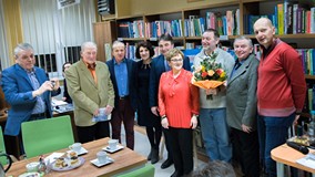 Promocja książki Grzegorza Szafoniego w Bibliotece Publicznej Miasta i Gminy Polanów