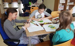Zajęcia plastyczne - W parku jurajskim