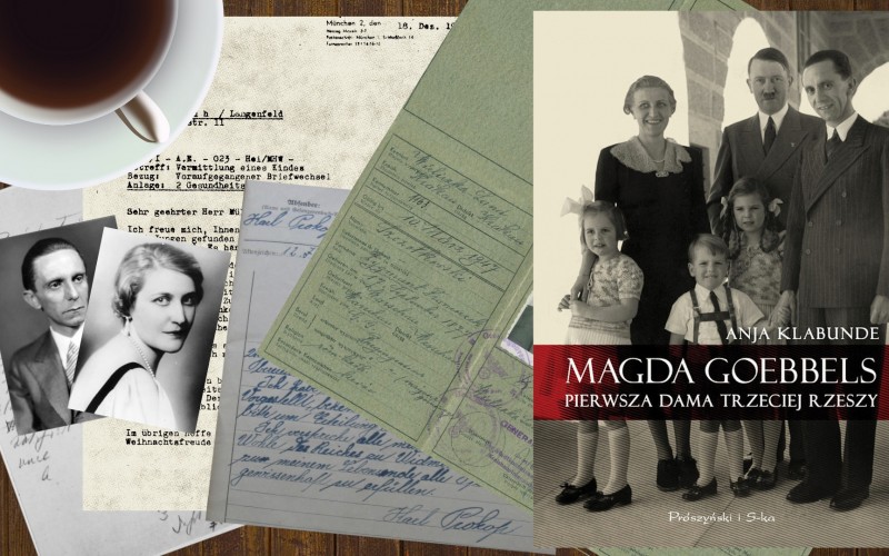 Grafika ilustrująca książkę „Magda Goebbels : Pierwsza Dama Trzeciej Rzeszy” - Anja Klabunde