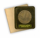 Medal  w brązie wybity z okazji dożynek