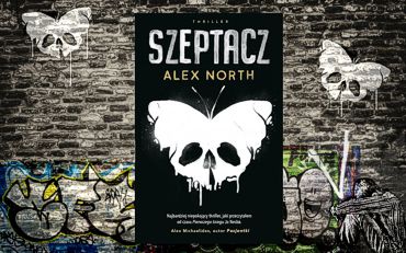 Grafika ilustrująca książkę „Szeptacz” - Alex North