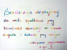 Takie podziękowania lubimy najbardziej