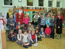 Mikołaj w Bibliotece