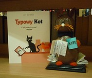 na zdjęciu książka Kot Nieteraz Typowy kot