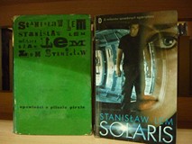na zdjęciu książki Stanisława Lema, od lewej 