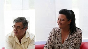 Ania Wieczorek z Małgorzatą Jasińską