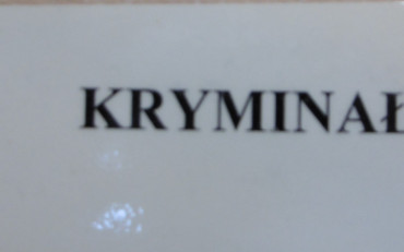 Napis kryminał