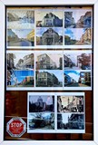 Na zdjęciu fotografie porównawcze starego i nowego Koszalina