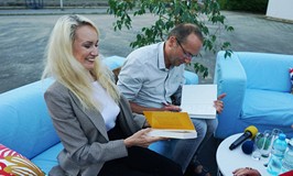 Monika Sobień-Górska, Robert Górski podpisują swoje książki