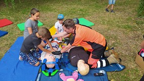 Zajęcia z udzielania pierwszej pomocy