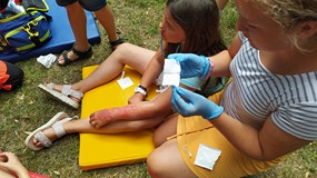 Zajęcia z udzielania pierwszej pomocy