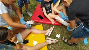 Zajęcia z udzielania pierwszej pomocy