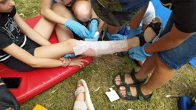 Zajęcia z udzielania pierwszej pomocy