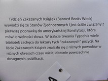 Informacje o Tygodniu Książek Zakazanych