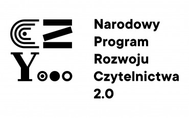 Grafika przedstawia logotyp Narodowego Programu Rozwoju Czytelnictwa 2.0