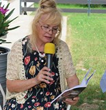 Spotkanie z Krystyną Pilecką na Tarasie Pod Bookiem Koszalińskiej Biblioteki Publicznej