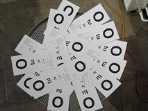 Broszura wystawy Grzegorza Otulakowskiego.