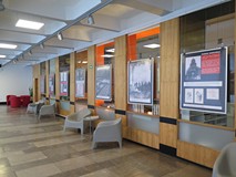 Plansze wystawiennicze w Galerii Region KBP