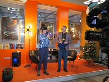 Izabela Rogowska oraz Dariusz Pawlikowski Dyrektor KBP