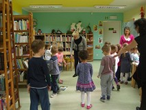 Lekcja biblioteczna - pierwsza wizyta