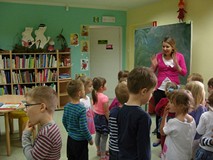 Lekcja biblioteczna - pierwsza wizyta
