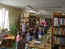 Lekcja biblioteczna - pierwsza wizyta