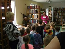 Lekcja biblioteczna - pierwsza wizyta