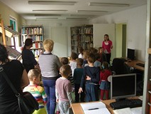 Lekcja biblioteczna - pierwsza wizyta