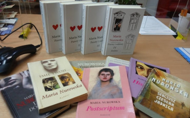Wystawa książek Marii Nurowskiej