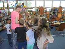 „Bezpieczne wakacje” w Bibliotece