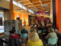 Koncert Austina Millera w Mediatece Koszalińskiej Biblioteki Publicznej