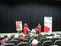 Spotkanie z Grażyna Plebanek w Koszalińskiej Bibliotece Publicznej