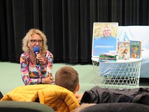 Joanna Jagiełło w Koszalińskiej Bibliotece Publicznej