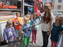 Dzień ze strażakiem