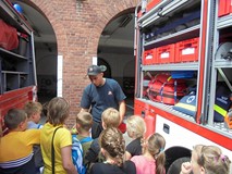 Dzień ze strażakiem