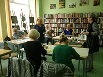 na zdjęciu uczestnicy warsztatów