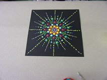 na zdjęciu mandala