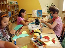 Koniec wakacji w bibliotece