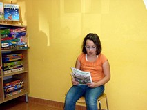 Koniec wakacji w bibliotece