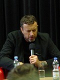 Tymański w bibliotece