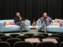 Spotkanie z Przemysławem Piotrowskim w Koszalińskiej Bibliotece Publicznej