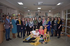 Spotkanie bibliotekarzy powiatu koszalińskiego w Biesiekierzu