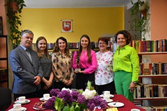 Wręczenie statuetki Biblioteka Roku - Miejsko-Gminnej Bibliotece Publicznej w Bobolicach