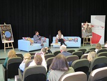 Spotkanie z Maxem Czornyjem w Koszalińskiej Bibliotece Publicznej