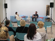 Spotkanie z Anią Fabiszewską-Stachulą w Koszalińskiej Bibliotece Publicznej