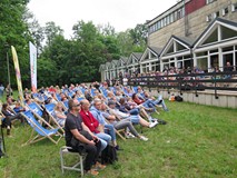 Widownia podczas spotkania z Krzysztofem Wielickim