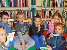 PRZEDSZKOLAKI W BIBLIOTECE